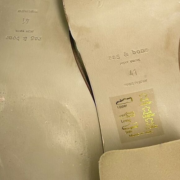 Rag & Bone, “Willow” Suede Ankle Boot in Sand, Grommets - Size 41, 11 (US) Beige - Picture 15 of 16